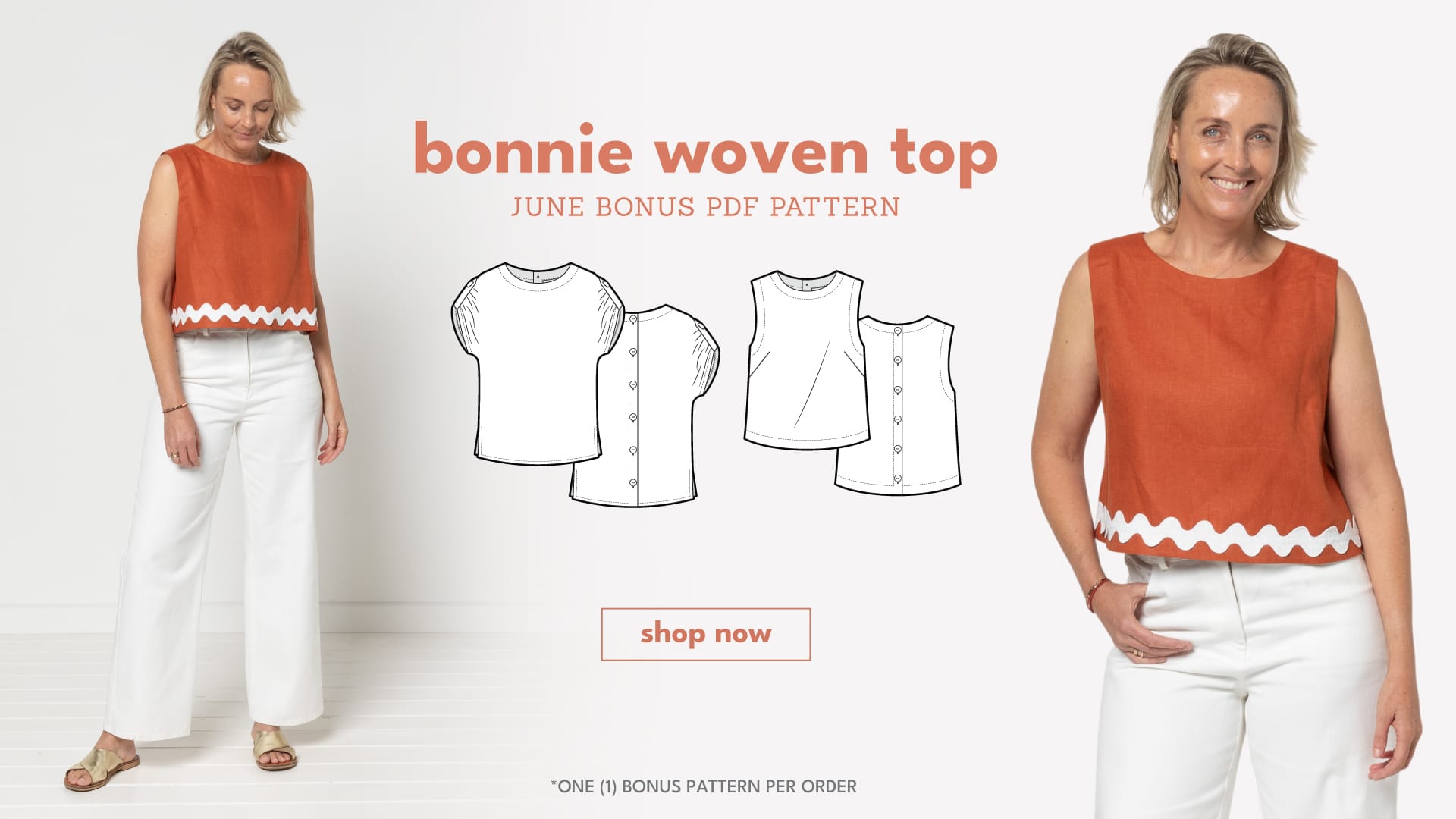 Bonnie Woven Tops PDF