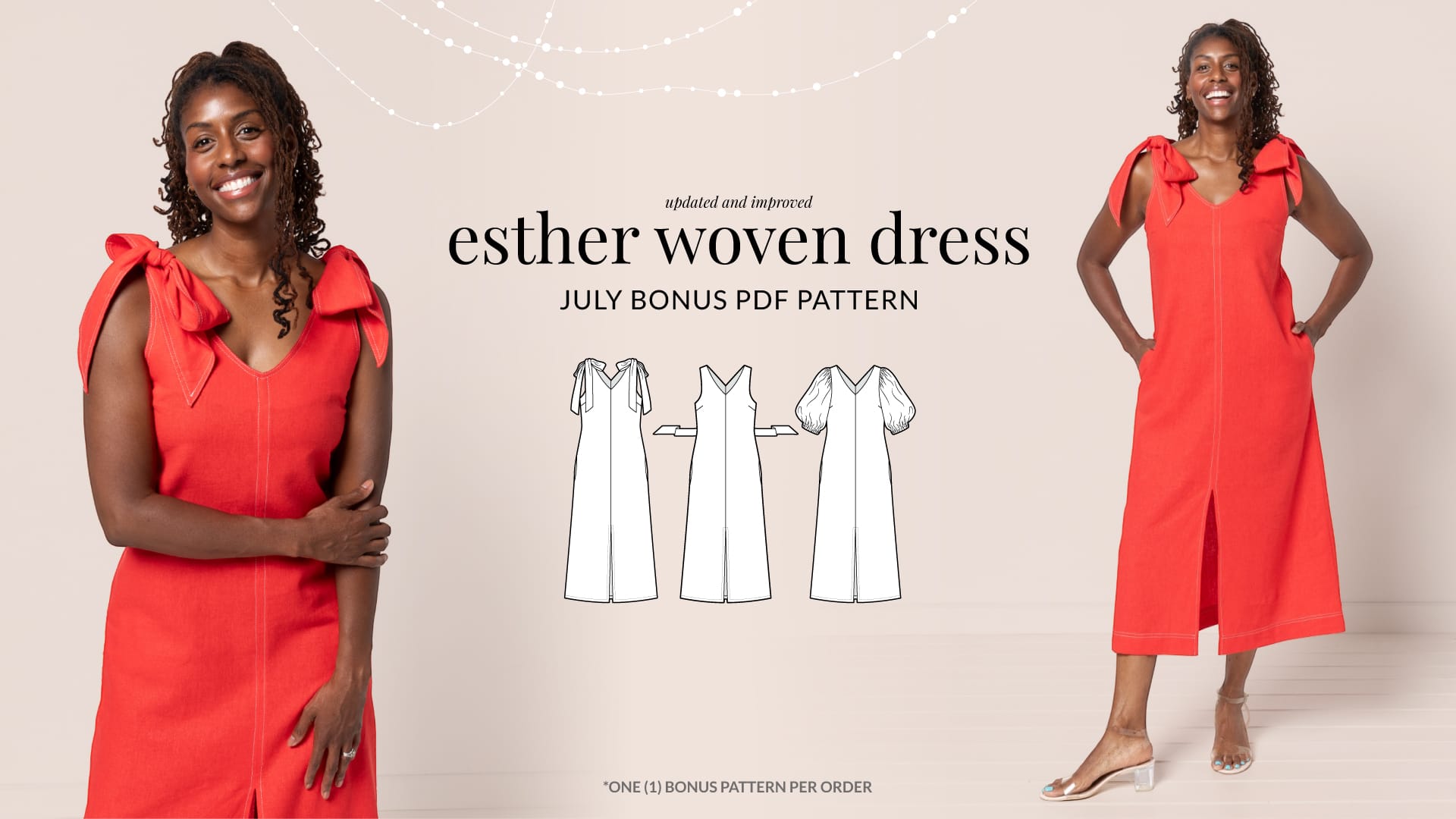 Esther Woven Dress PDF