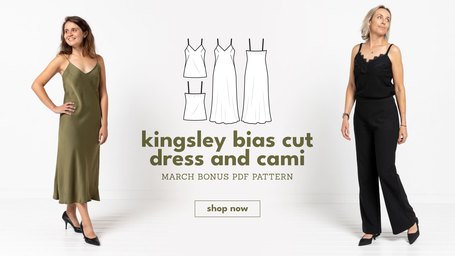 Kingsley Bias Cut Dress And Cami PDF