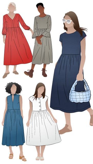 Sewing Pattern Outfits