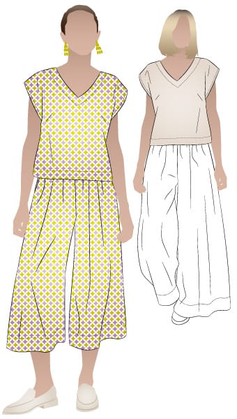 Sewing Pattern Outfits