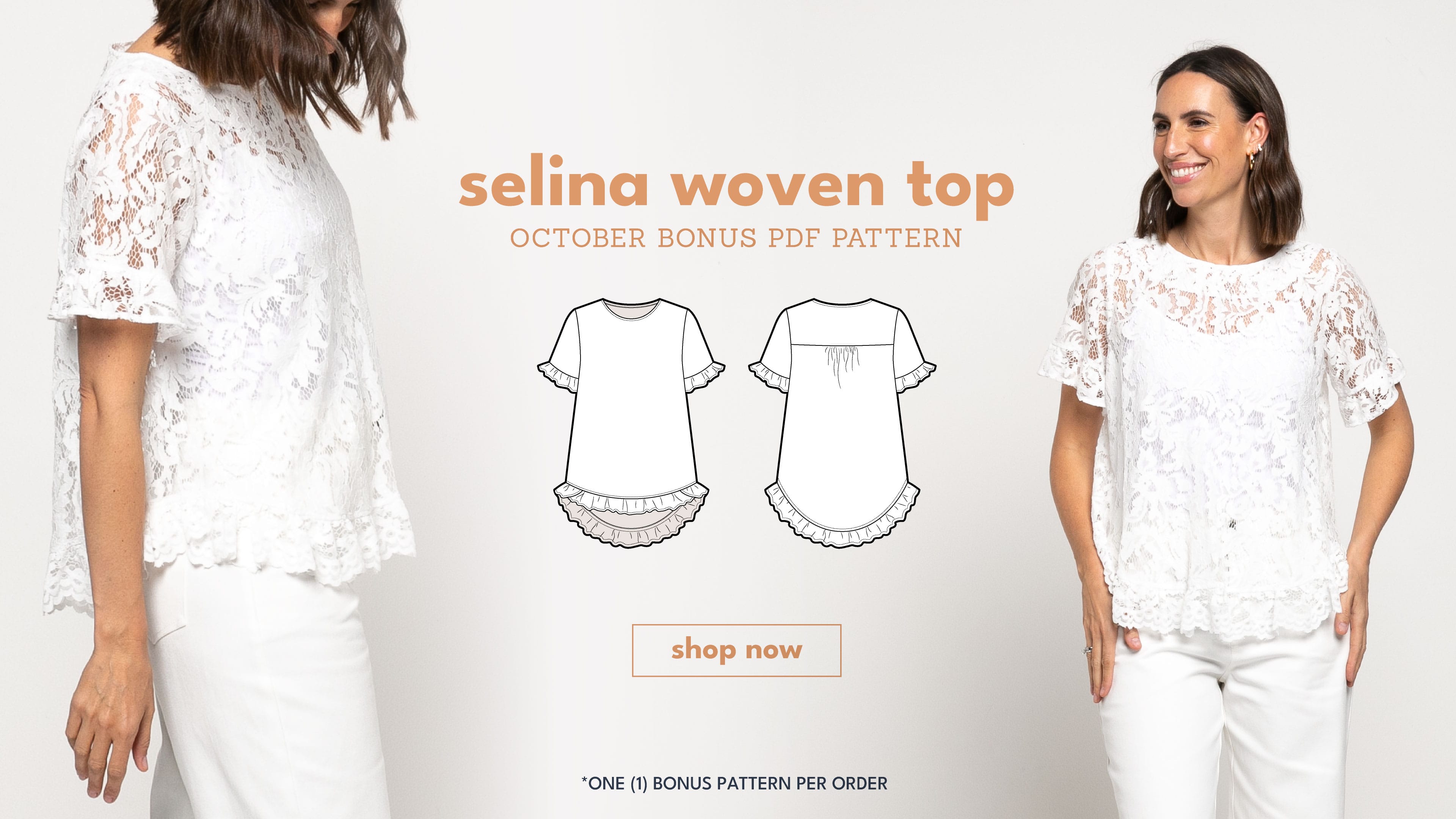 Selina Woven Top PDF