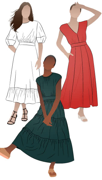 PDF Dress Sewing Patterns